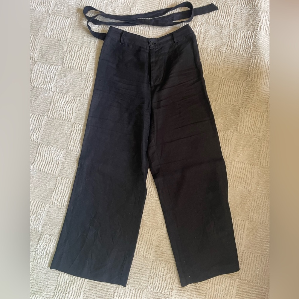 Reformation 100% linen pants 6P